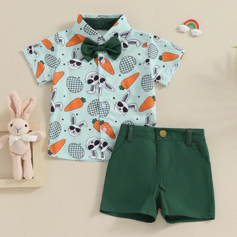 ribbit rabbit kids outfits - basil boutique