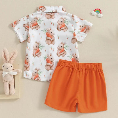 ribbit rabbit kids outfits - basil boutique