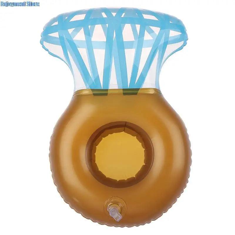 ring floatie cup holder - basil boutique