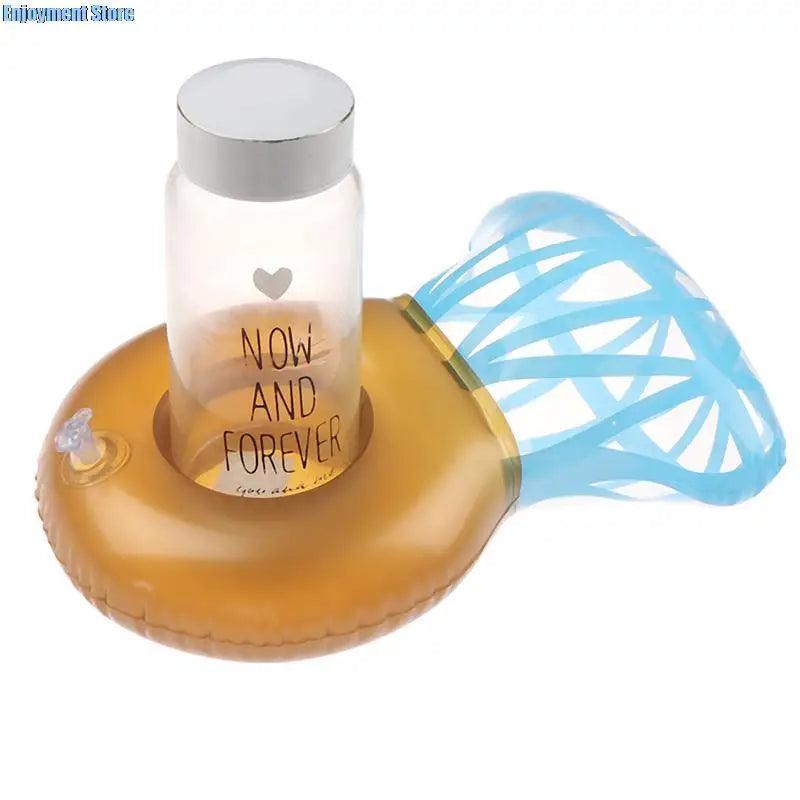 ring floatie cup holder - basil boutique