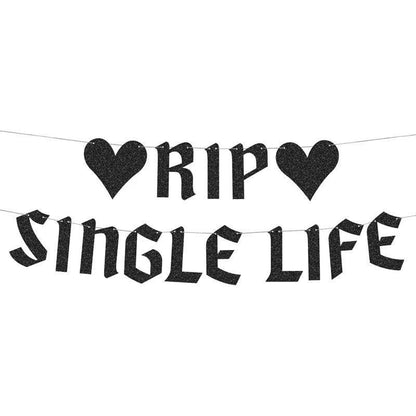 rip single life banner - basil boutique