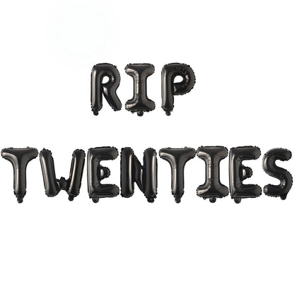 rip to my twenties balloon banner - basil boutique