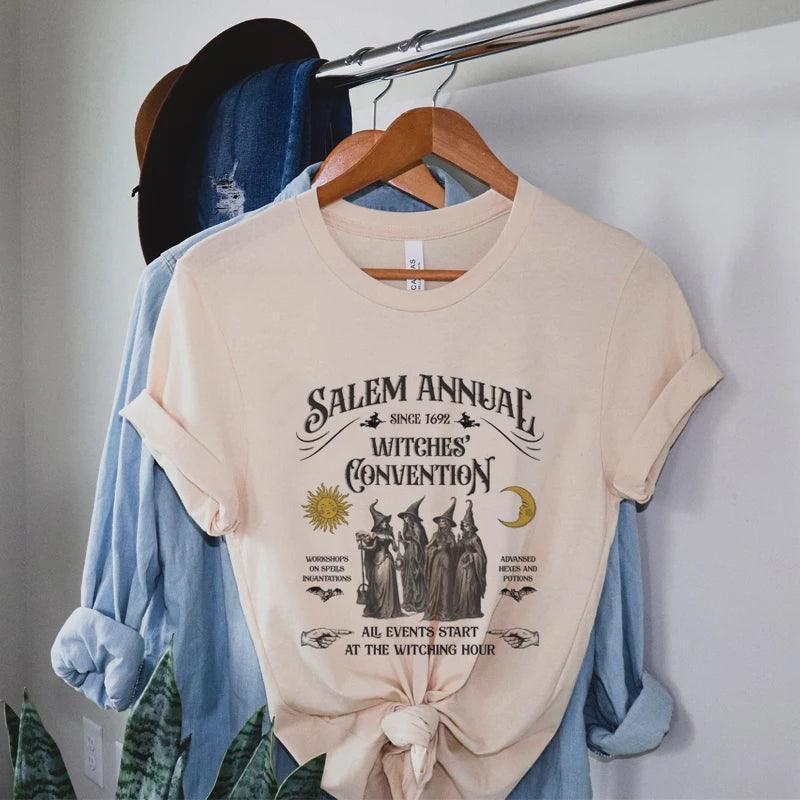 salem annual witch convention t-shirt - basil boutique