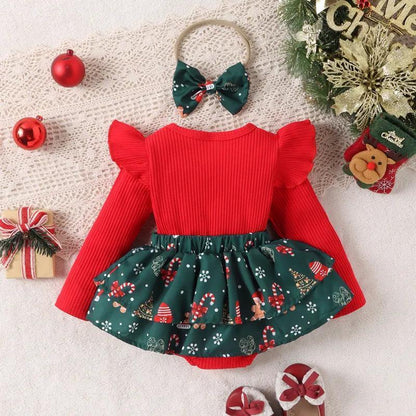 santa baby design outfit - basil boutique