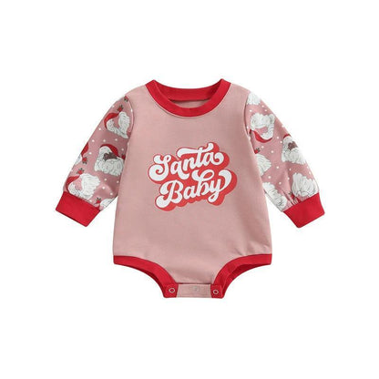 santa baby onesie - basil boutique