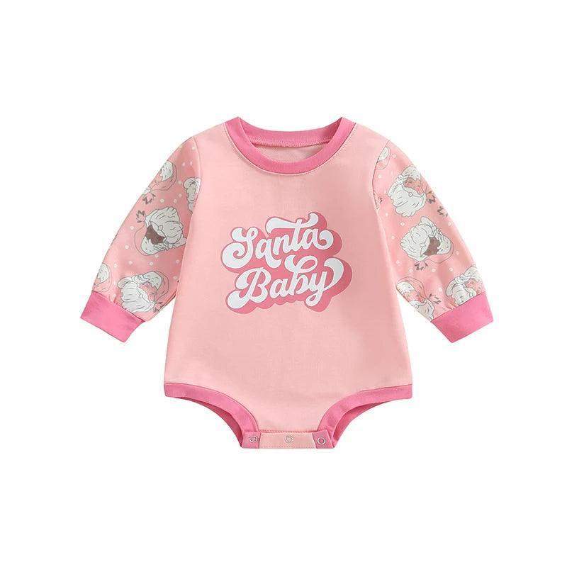 santa baby onesie - basil boutique