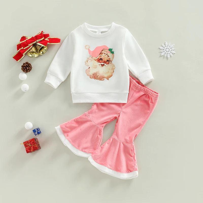 santa claus christmas outfit - basil boutique