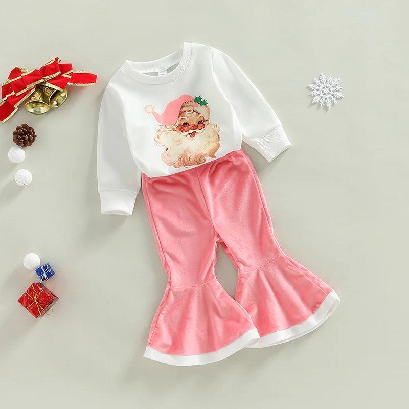 santa claus christmas outfit - basil boutique