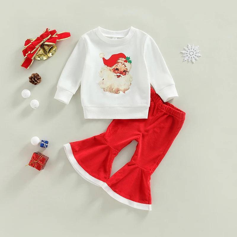 santa claus christmas outfit - basil boutique