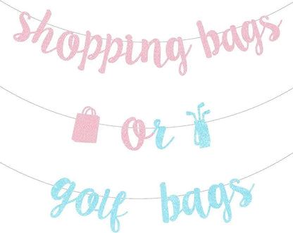 shopping bags or golf bags banner - basil boutique