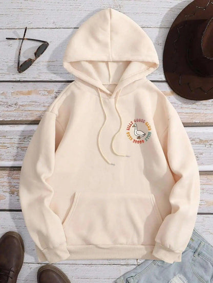 silly goose club hoodie - basil boutique