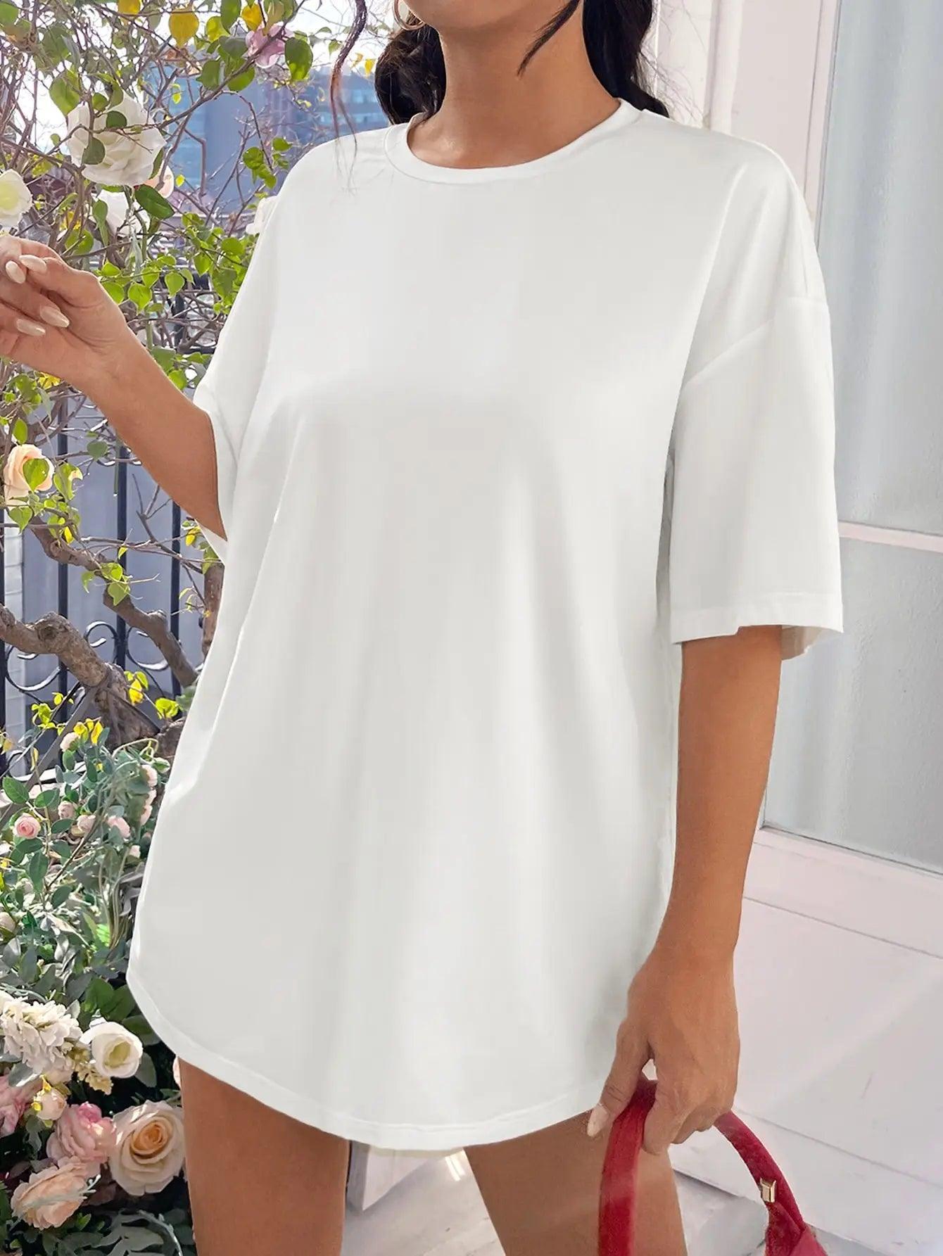 spiritual beauty oversized t-shirt - basil boutique