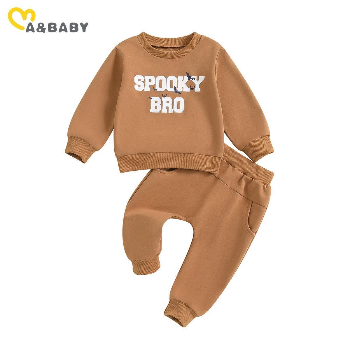 spooky bro kids outfit - basil boutique