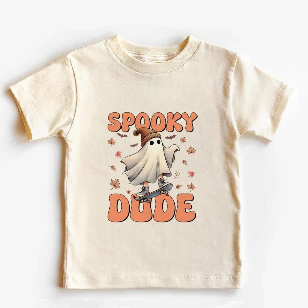 spooky dude kids t-shirts - basil boutique