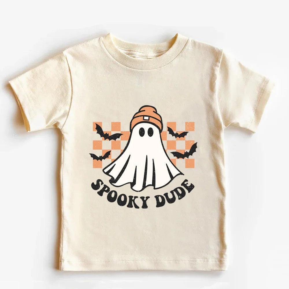 spooky dude kids t-shirts - basil boutique