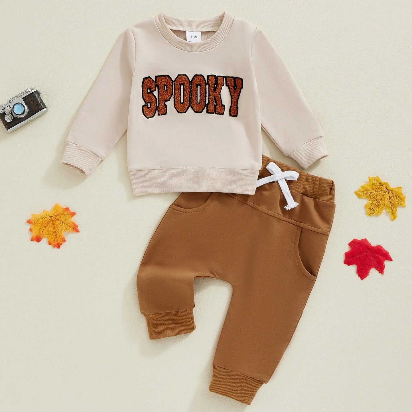 spooky kids outfit - basil boutique