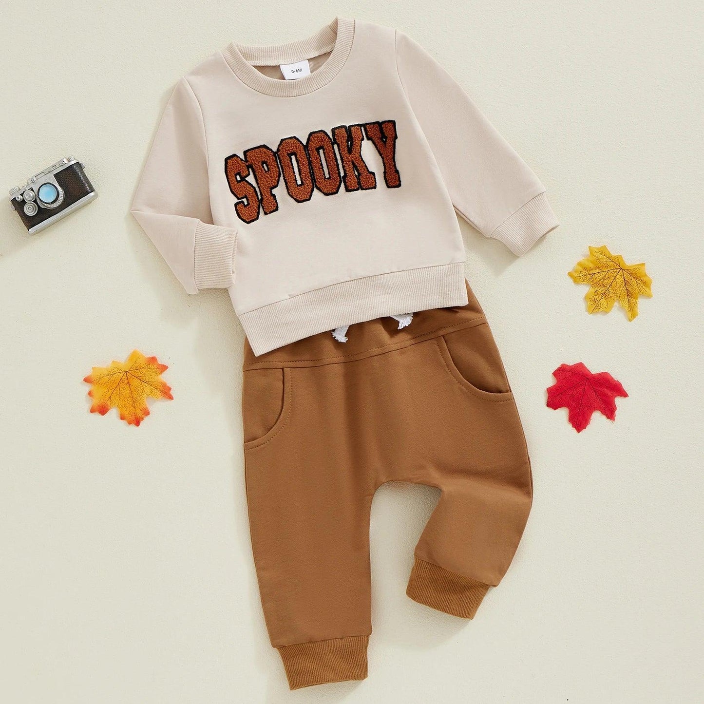 spooky kids outfit - basil boutique