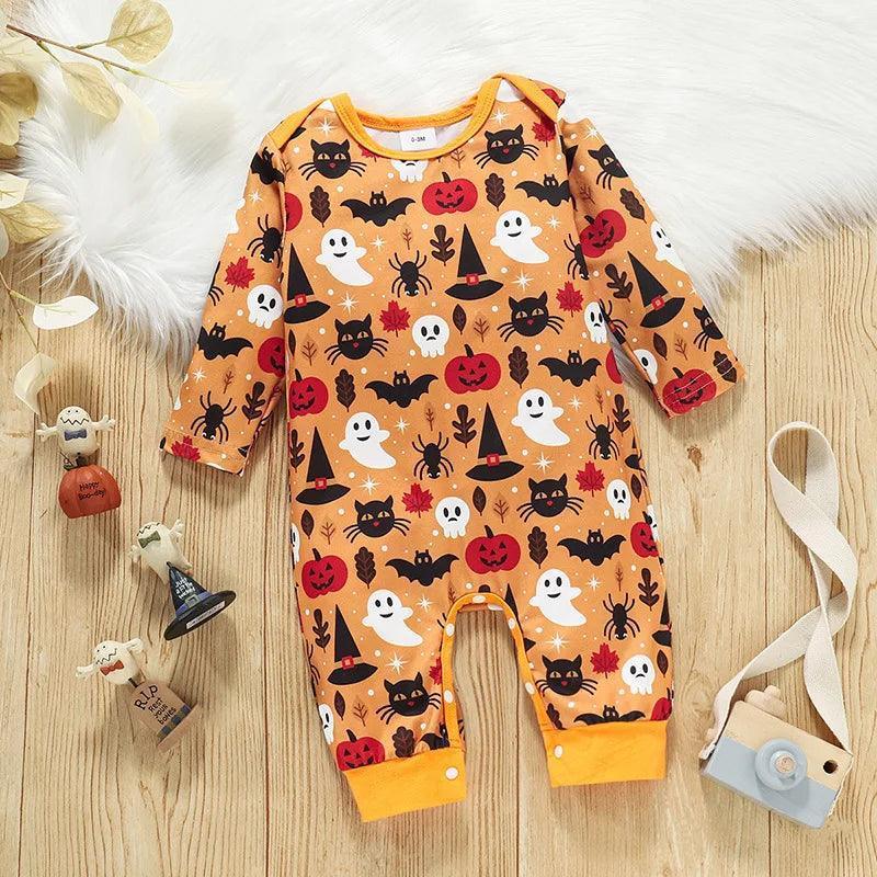 spooky season onesie - basil boutique