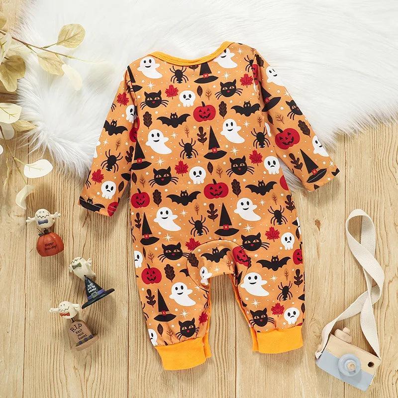 spooky season onesie - basil boutique