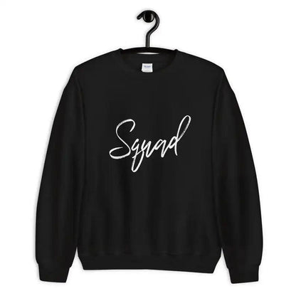 squad crew sweatshirt - basil boutique