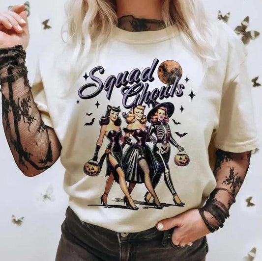 squad ghouls t-shirt - basil boutique