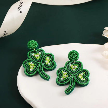 st. patrick's day earrings - basil boutique