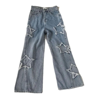 star distressed jeans - basil boutique