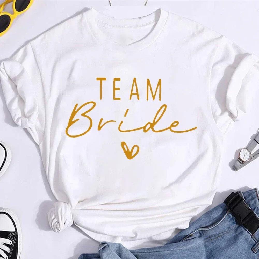 team bride t-shirts - basil boutique