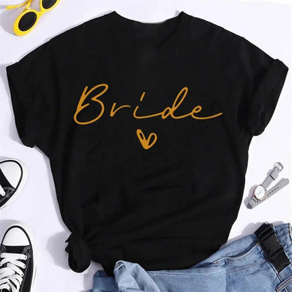 team bride t-shirts - basil boutique