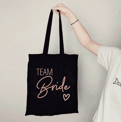 team bride tote bag - basil boutique