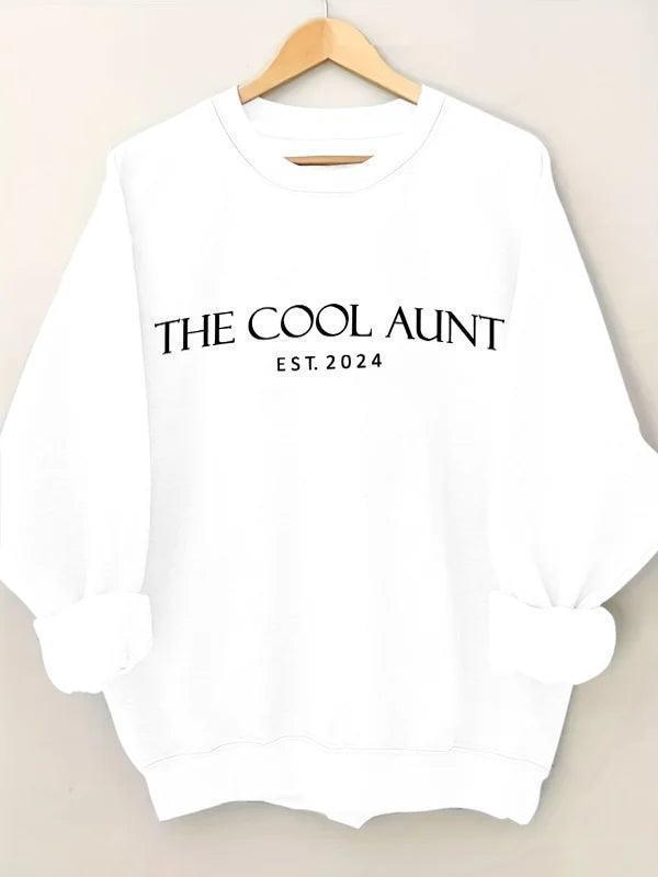 the cool aunt crew sweatshirt - basil boutique