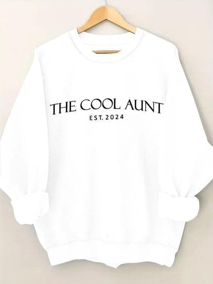 the cool aunt crew sweatshirt - basil boutique