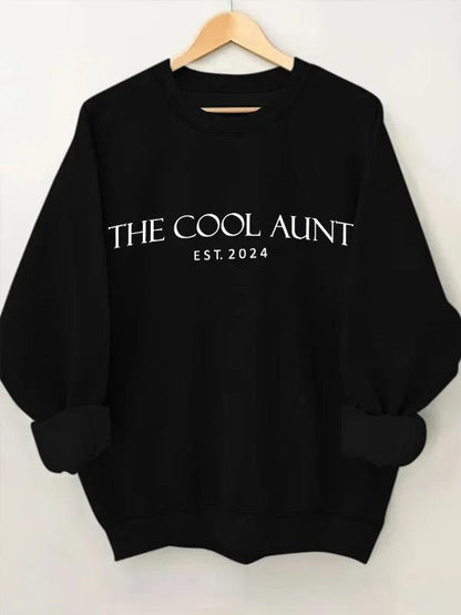 the cool aunt crew sweatshirt - basil boutique