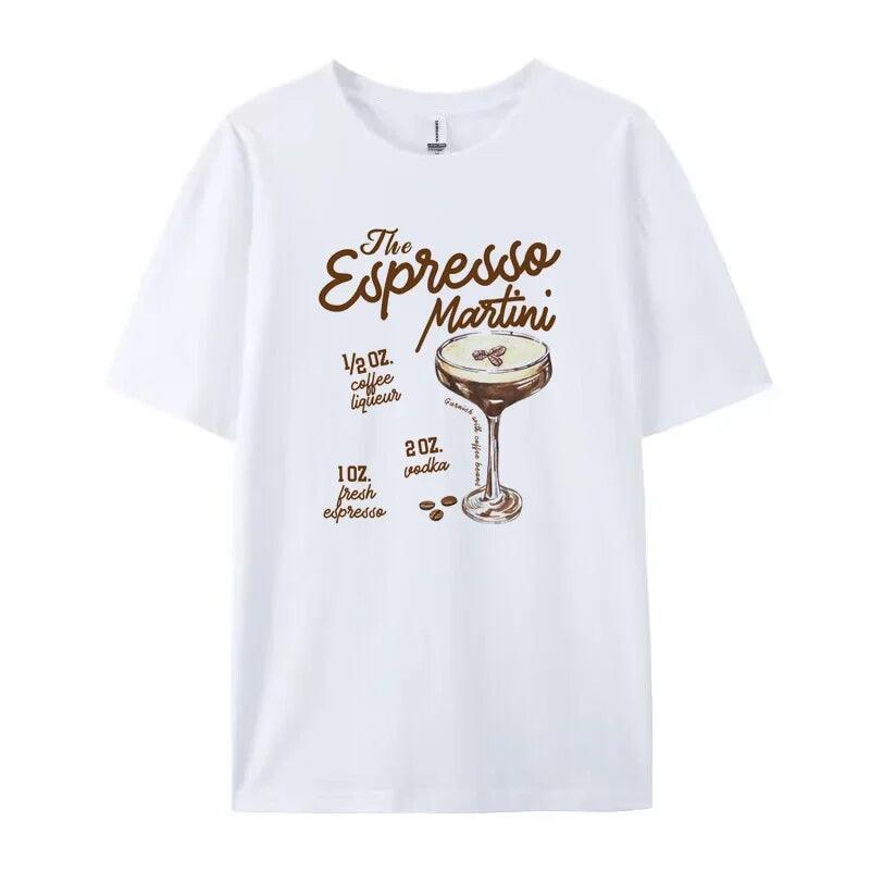 the espresso martini vintage t-shirt - basil boutique