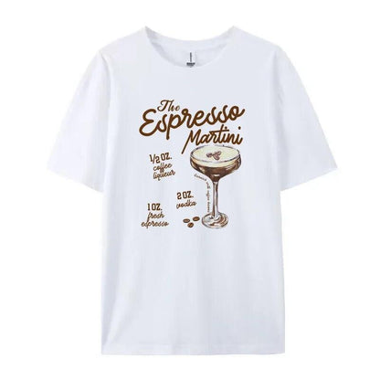 the espresso martini vintage t-shirt - basil boutique