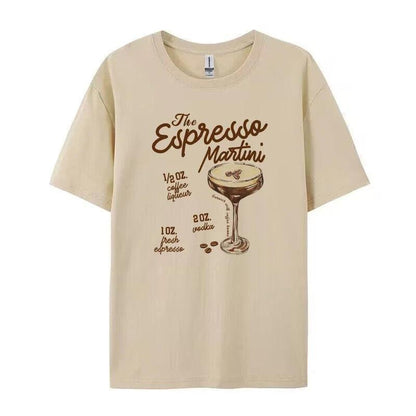 the espresso martini vintage t-shirt - basil boutique