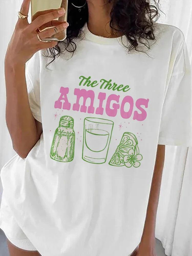 three amigos t-shirt - basil boutique