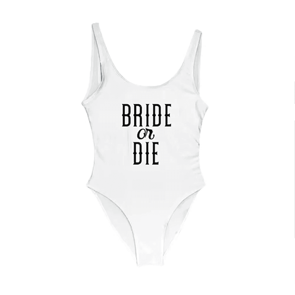 'til death one-piece swimsuits - basil boutique