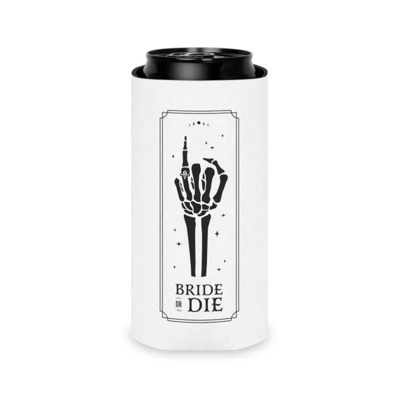 'til death slim-fit koozies - basil boutique