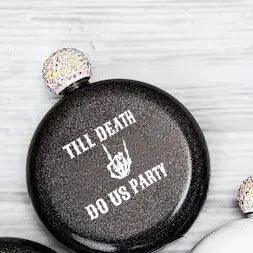 till death do us party flasks - basil boutique