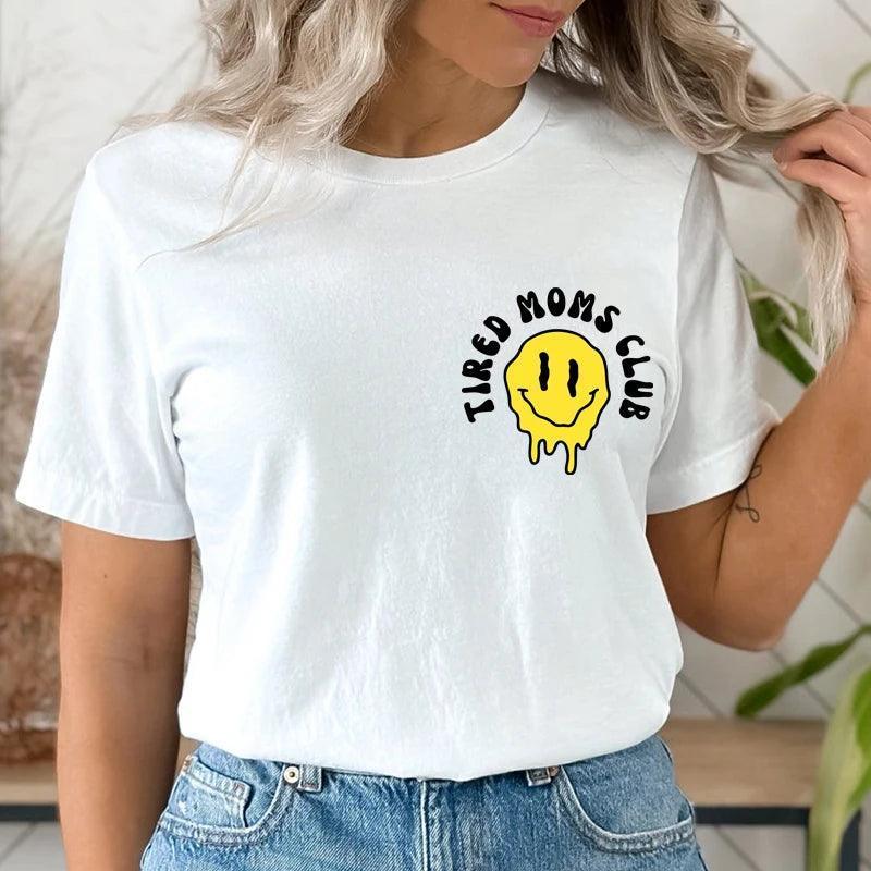 tired moms club t-shirt - basil boutique