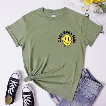 tired moms club t-shirt - basil boutique