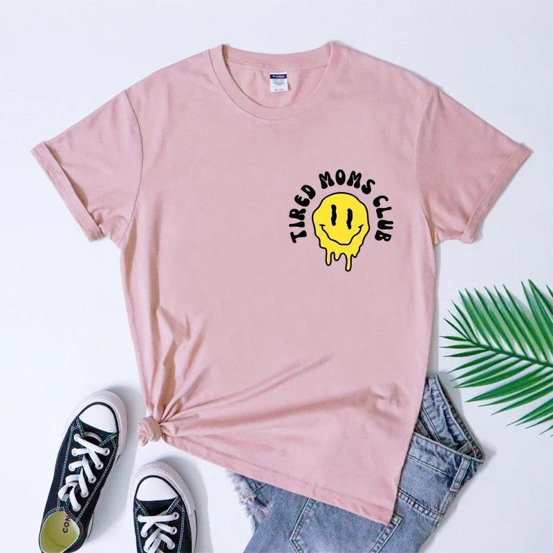 tired moms club t-shirt - basil boutique