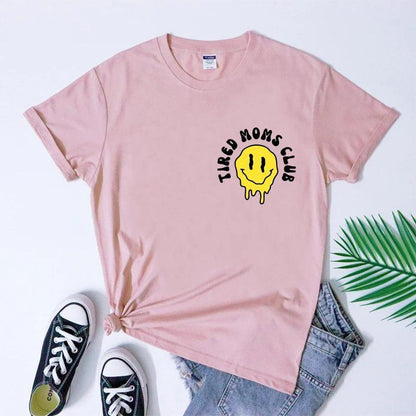 tired moms club t-shirt - basil boutique