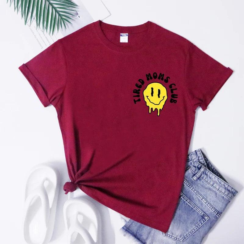 tired moms club t-shirt - basil boutique