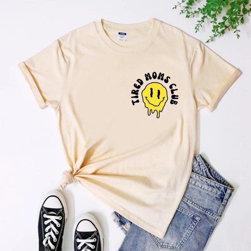 tired moms club t-shirt - basil boutique