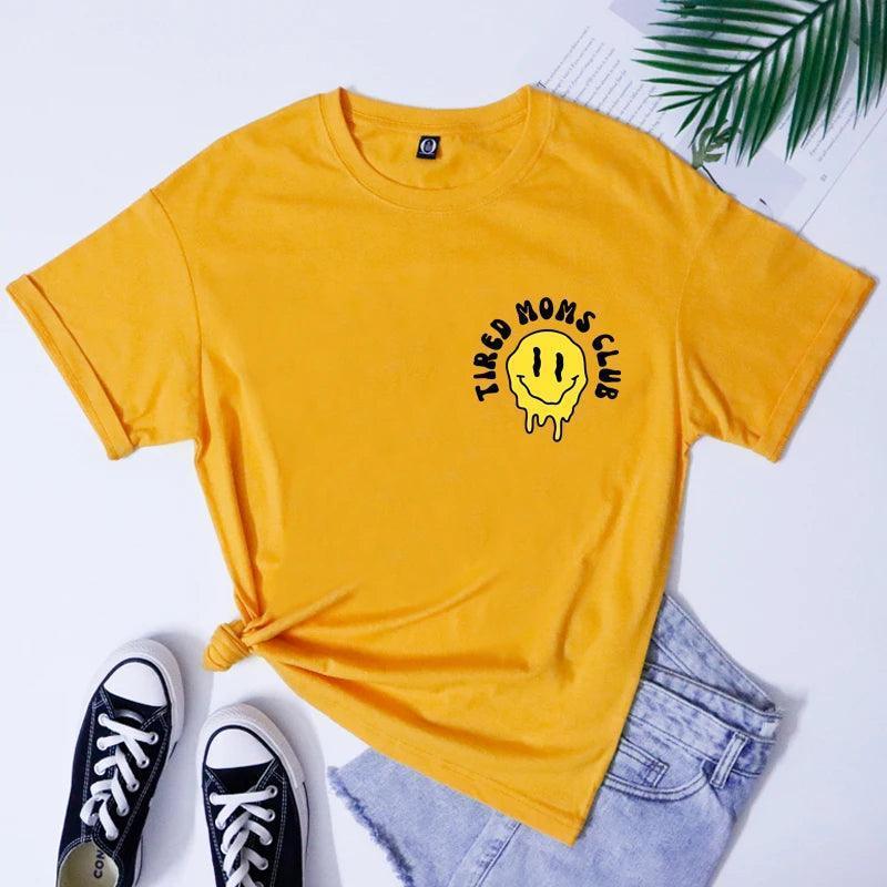 tired moms club t-shirt - basil boutique