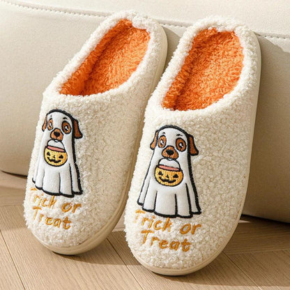 trick-or-treat slippers - basil boutique