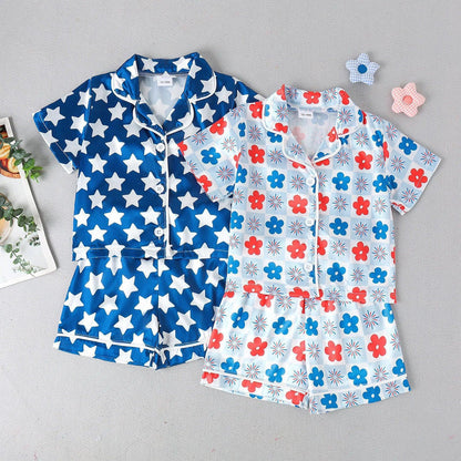 usa kids pajamas - basil boutique