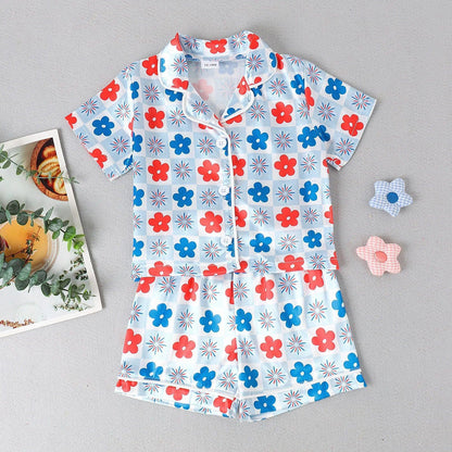 usa kids pajamas - basil boutique